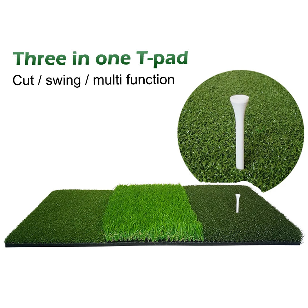 Outdoor Putter Grass Pad with Tee Holder