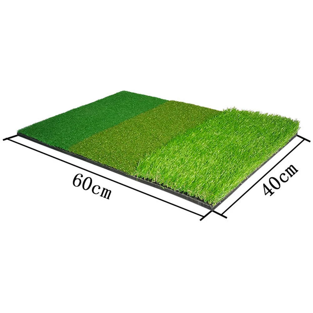 Outdoor Putter Grass Pad with Tee Holder