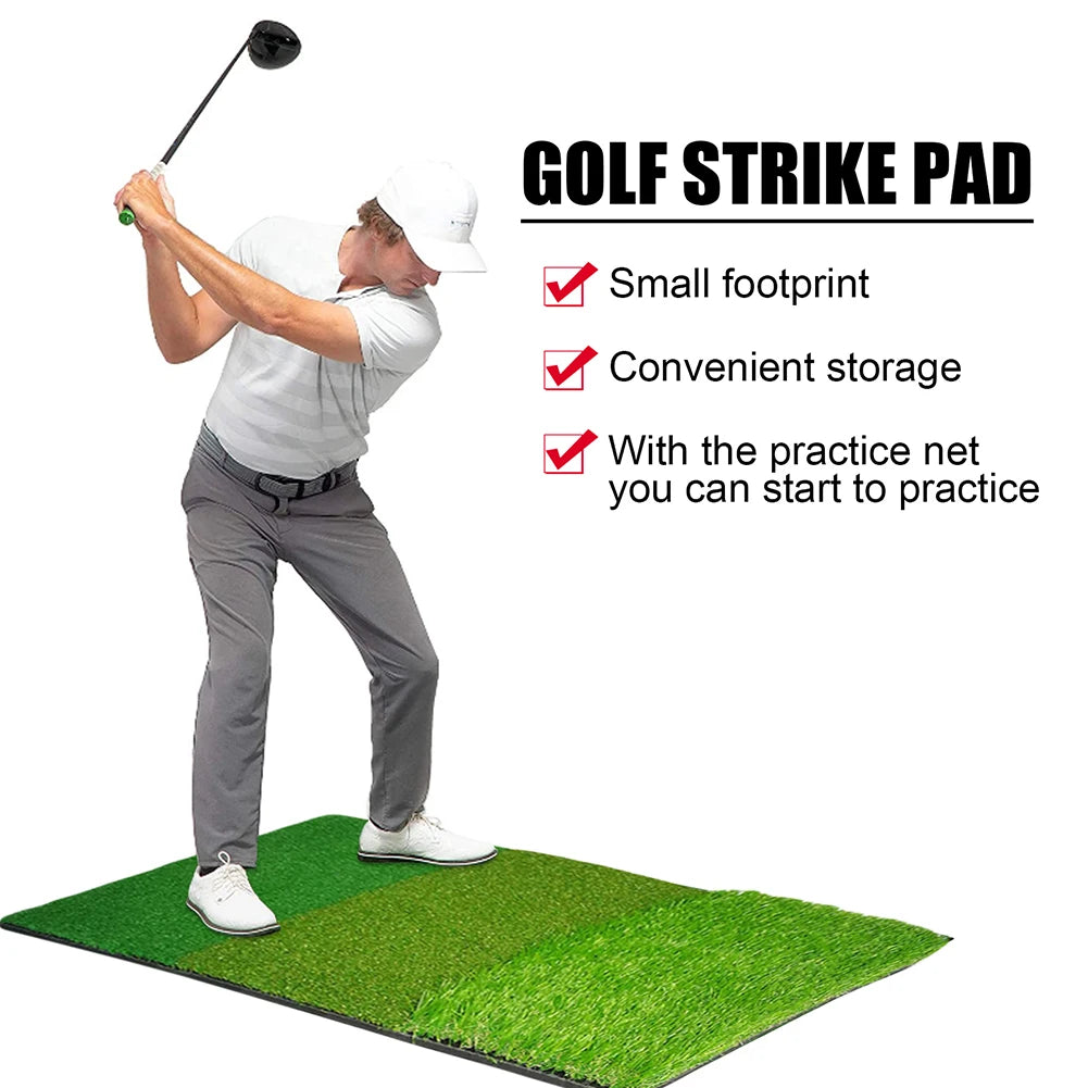 Outdoor Putter Grass Pad with Tee Holder