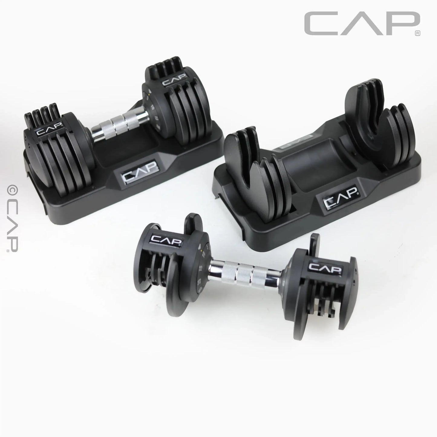 CAP Barbell 25lb. Adjustable Dumbbell, Single